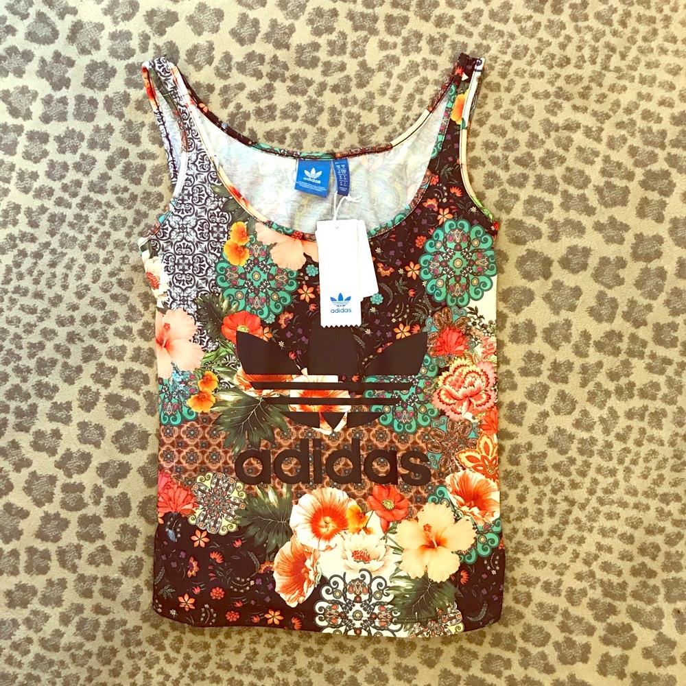NWT adidas workout top